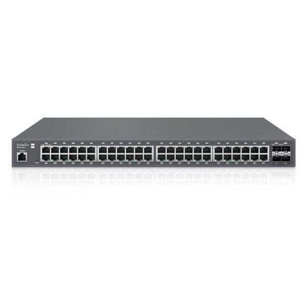 4507.jpg EnGenius ECS1552 Cloud Managed 48-Port Gigabit Switch with 4 SFP+ Ports