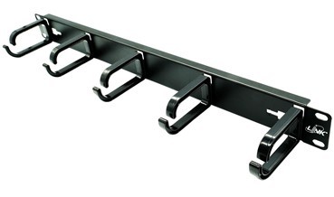 453.jpg Link US-3051 Cable Management PANEL 1 U (Plastic 5 Ring)