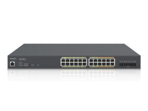 EnGenius ECS2528FP Cloud Managed 24-port 410W PoE+ Multi-Gigabit 2.5 Gb Switch with 4 x SFP+ Uplink Ports