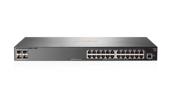 4708.png HPE JL259A Aruba 2930F 24G 4SFP Swch (24 x 10/100/1000 ports, 4 SFP ports)