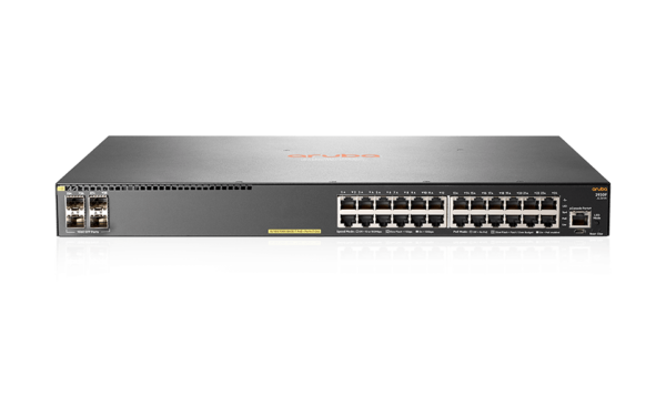 HPE JL261A Aruba 2930F 24G PoE+ 4SFP Swch (24 x PoE+ ports, 4 SFP ports, 370W)