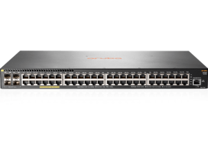 4714.png HPE JL262A Aruba 2930F 48G PoE+ 4SFP Swch (48 x PoE+ ports, 4 SFP ports, 370W)