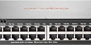 4718.jpg HPE JL254A Aruba 2930F 48G 4SFP+ Swch (48 x 10/100/1000 ports, 4 SFP+ ports)