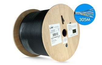 Link US-9136PE CAT 6 F/UTP, PE OUTDOOR w/Cross Filler, 23 AWG