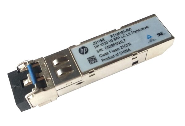 4832.jpg HPE JD119B HPE X120 1G SFP LC LX Transceiver