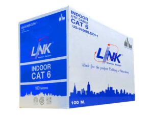 Link US-9106BLSZH-1 CAT 6 UTP (250 MHz) w/Cross Filler, 23 AWG, LSZH