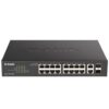 D-Link DGS-1100-18PV2 18-port Gigabit Smart Managed PoE (130W) Switch with 2-port Gigabit Combo Uplinks