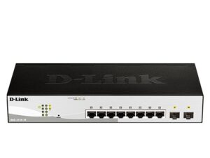 D-Link DGS-1210-10 10-port Gigabit Smart Managed Switch with 2-port Gigabit Uplinks
