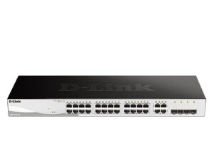 D-Link DGS-1210-28 28-port Gigabit Smart Managed Switch with 4-port Gigabit Combo Uplinks
