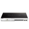 D-Link DGS-1210-10MP 10-port Gigabit Smart Managed PoE (130W) Switch with 2-port Gigabit Uplinks