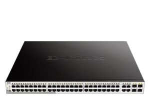 5090.jpg D-Link DGS-1210-52MP 52-port Gigabit Smart Managed PoE (370W) Switch with 4-port Gigabit Combo Uplinks