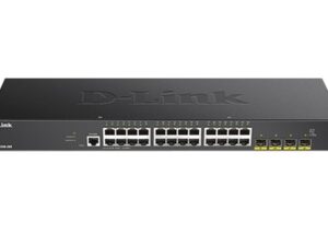 D-Link DGS-1250-28X 28-port Gigabit Smart Managed Switch with 4-port 10G Uplinks