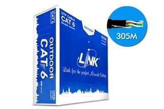 51.jpg Link US-9106OUT-1 CAT 6 UTP, PE OUTDOOR w/Filler, 23 AWG (Double Jacket)