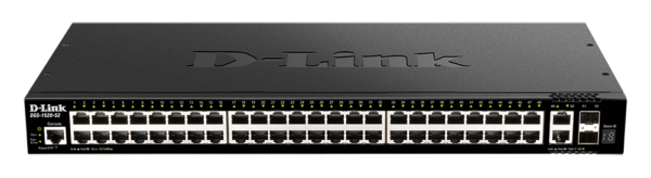D-Link DGS-1520-52 52-port Gigabit Layer 3 Stackable Smart Managed Switch with 4-port 10G Uplinks