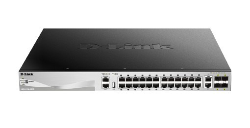 5135.jpg D-Link DGS-3130-30PS 30-Port Lite Layer 3 Stackable Managed PoE Switch