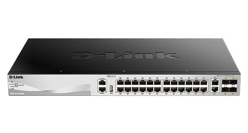 D-Link DGS-3130-30TS 30-Port Lite Layer 3 Stackable Managed Gigabit Switch