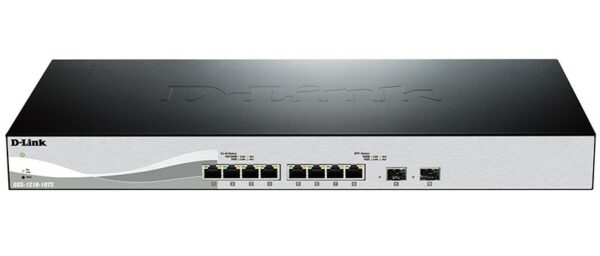 D-Link DXS-1210-10TS 10-port 10G Smart Managed Switch with 2-port 10G Uplinks