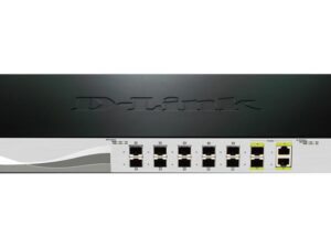 D-Link DXS-1210-12SC 12-port 10G Smart Managed Switch with 2-port 10G Combo Uplinks