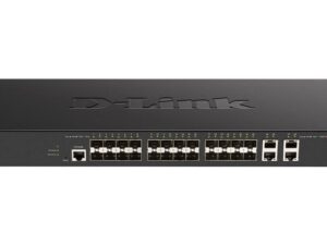 D-Link DXS-1210-28S 28-port 10G SPF+ Smart Managed Switch with 4-port 10G Uplinks