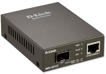 5201.png D-Link DMC-G01LC 10/100/1000Mbps to SFP Media Converter