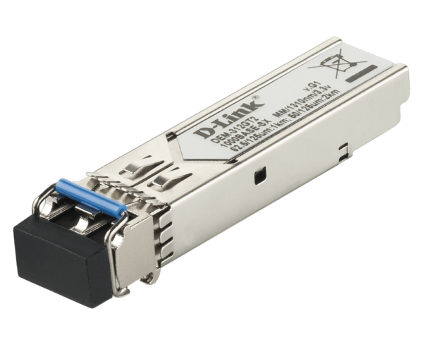 D-Link DEM-312GT2 1000Base-SX SFP Transceiver (Multimode 1310nm) - 2km