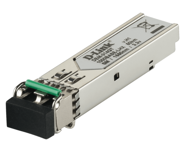5210.png D-Link DEM-314GT 1000Base-LHX SFP Transceiver (Singlemode 1550nm) - 50km