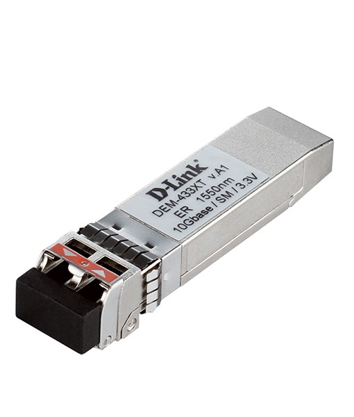 D-Link DEM-433XT 10GBase-ER SFP+ Transceiver (Singlemode 1550nm) - 40km