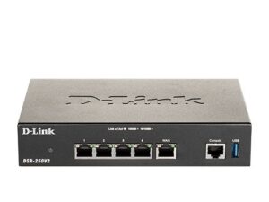 D-Link DSR-250V2 5-Gigabit Port VPN Router