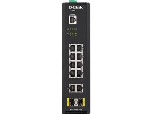 D-Link DIS-200G-12S 12-port Gigabit Industrial Smart Managed Switch