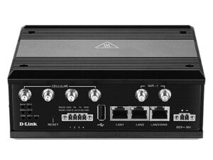 D-Link DWM-3010 5G NR/4G LTE Industrial VPN Wi-Fi Mobile Router