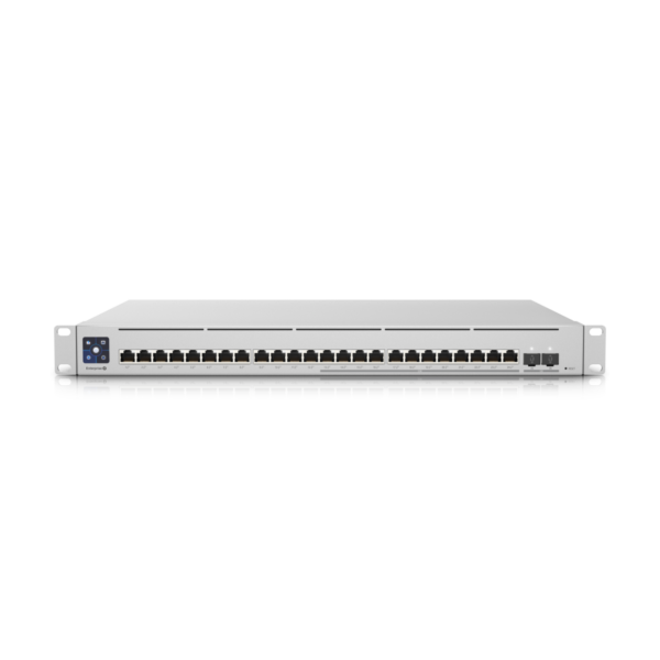 5528.png Ubiquiti USW-ENT-24-POE L3 PoE switch with (12) 2.5GbE, PoE+ RJ45 ports, (12) GbE, PoE+ RJ45 ports, and (2) 10G SFP+ ports