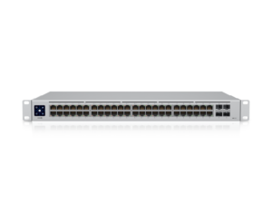 5551.png Ubiquiti USW-48-POE UniFi Switch 48 Port Gen2 802.3at PoE Gigabit Switch with SFP