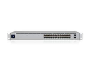 5554.png Ubiquiti USW-24-POE UniFi Switch 24 Port Gen2 802.3at PoE Gigabit Switch with SFP