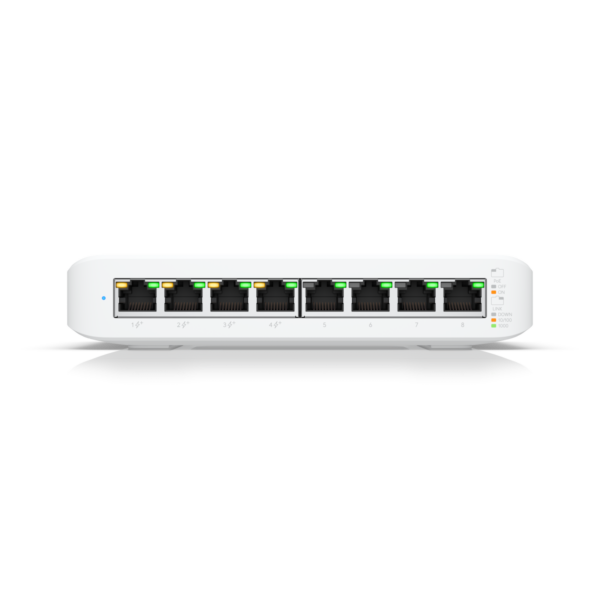 Ubiquiti USW-LITE-8POE UniFi Switch Lite 8 Port with PoE Fully Managed Layer 2 Gigabit Switch 802.3af/at and POE+