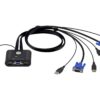 Aten CS22U 2-port USB KVM Cable