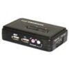 NEXIS KV512 2-PORT VGA USB SLIM KVM SWITCH W/ AUDIO & MIC