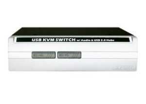 NEXIS KV812U 2-Port VGA, USB, Audio with USB 2.0 Hub