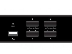 NEXIS MK104B 4-Port USB/ & Audio KVM Switch