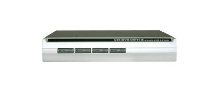 5645.jpg NEXIS KV814U 4-Port VGA, USB, Audio with USB 2.0 Hub