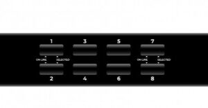 NEXIS MR108 Rack-Mountable KVM Switch, VGA 8ports