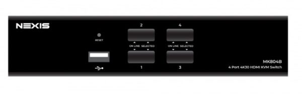 5741.jpg Nexis MK804B Single monitor HDMI KVM Switch, 4ports