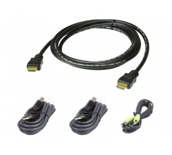 Aten 2L-7D02UHX4 1.8M USB HDMI Secure KVM Cable Kit