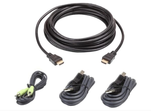 Aten 2L-7D03UHX4 3M USB HDMI Secure KVM Cable Kit