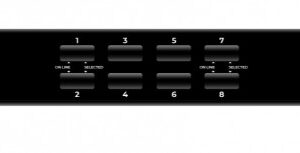 Nexis MR808U Rack-Mountable KVM Switch, HDMI 8 ports