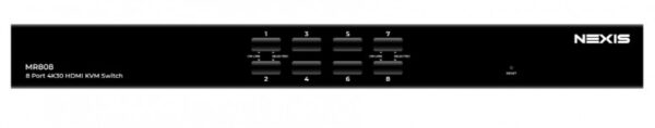 5858.jpg Nexis MR808U Rack-Mountable KVM Switch, HDMI 8 ports