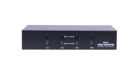 Nexis MK404A DVI KVM Switch, 4ports