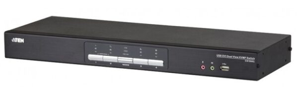 Aten CS1644A 4-Port USB DVI Dual View KVMP™ Switch