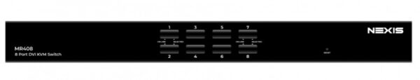 Nexis MR408 Rack-Mountable KVM Switch, DVI 8ports