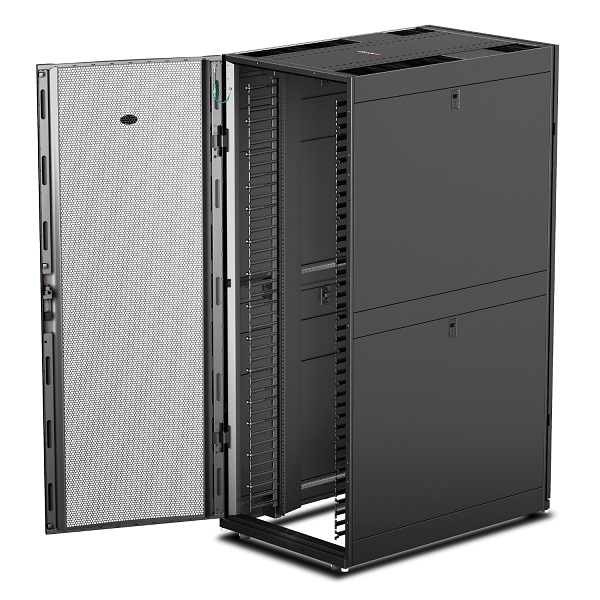 APC AR3347 NetShelter SX, Networking Rack Enclosure, 48U, Black, 2258H x 750W x 1200D mm