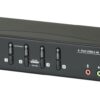 Aten CS1924 4-Port USB 3.0 4K DisplayPort KVMP™ Switch